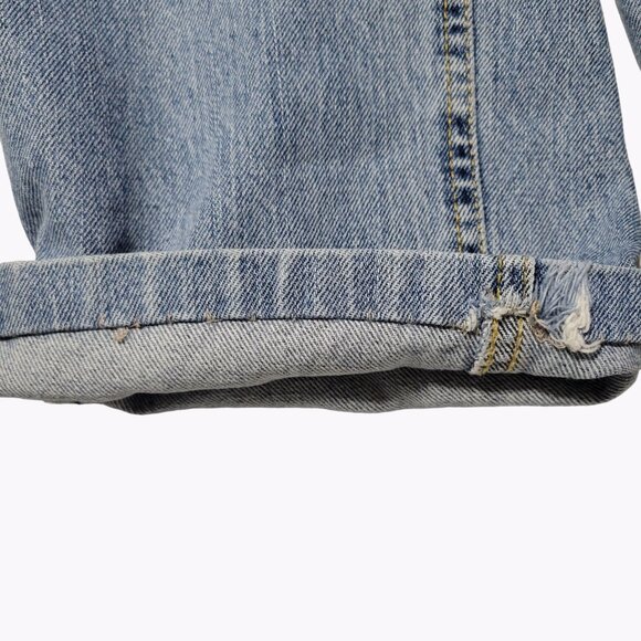 Lee Jeans Mens Size 38 X 30 Straight Leg High Rise Light Wash Denim Pants - Picture 4 of 7